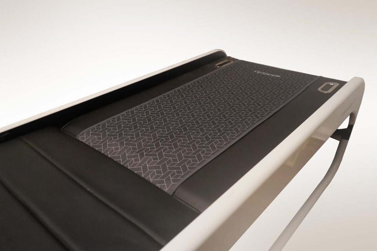 Spanntuch für Ceragem Master V3E und V4 - Schwarz – Bild 2