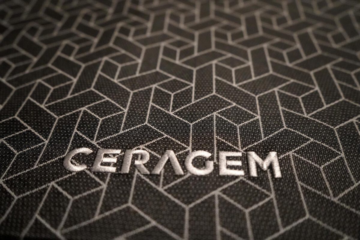 Spanntuch für Ceragem Master V3E und V4 - Schwarz – Bild 4