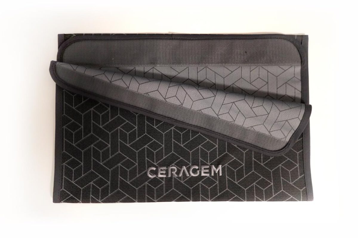 Spanntuch für Ceragem Master V3E und V4 - Schwarz – Bild 3